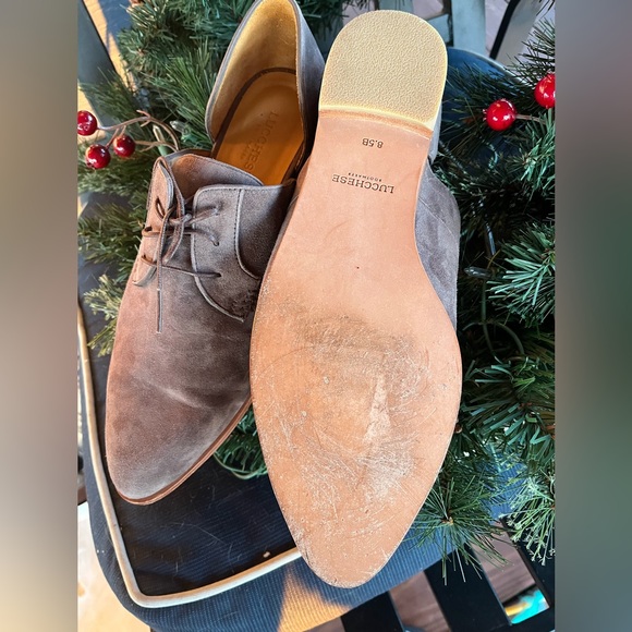 Women’s Suede Lucchese Flats Sz 8.5 - Picture 5 of 12